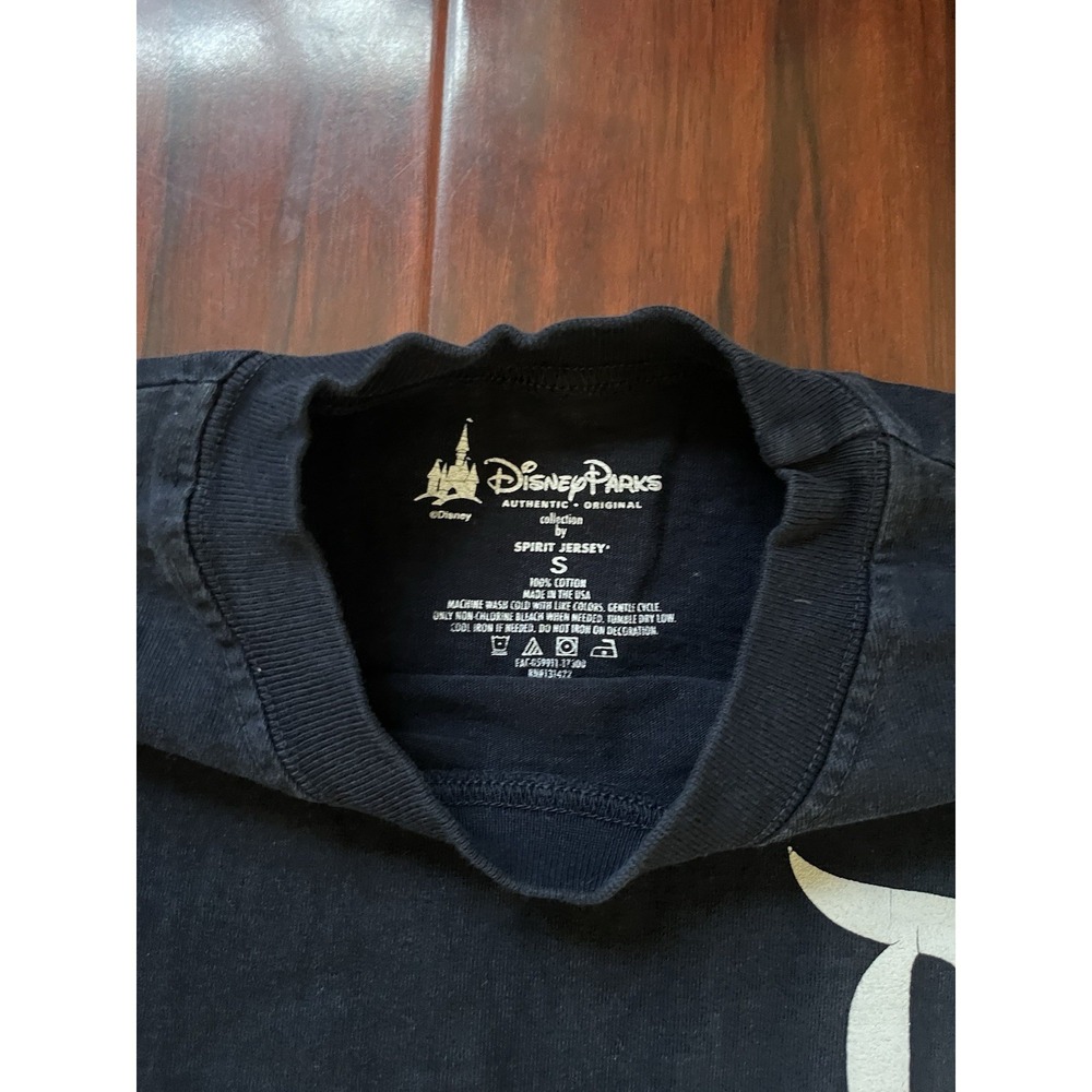 Disney Parks Disneyland Resort Spirit Jersey Navy Blue Adult Size Small Preowned - Picture 5 of 7
